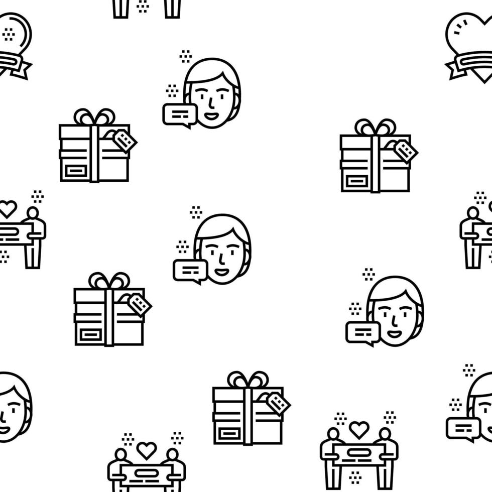 Thank You Day Holiday Vector Seamless Pattern