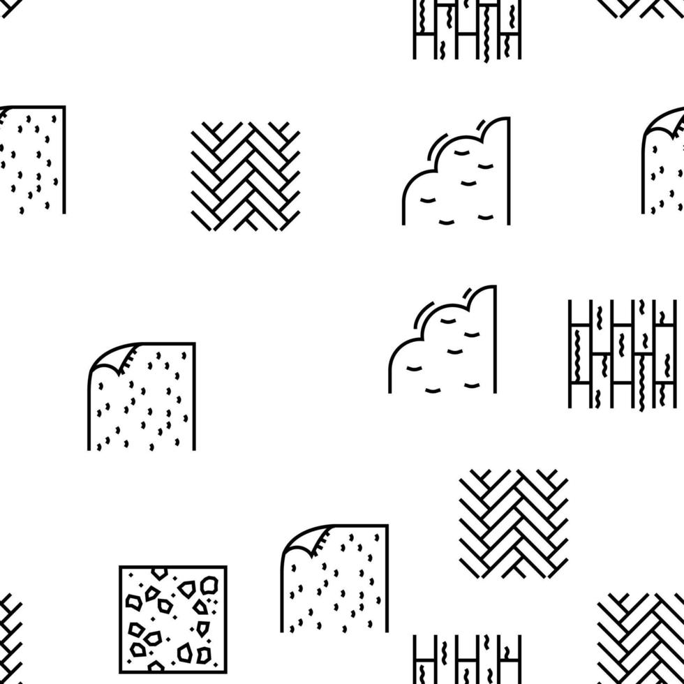 Floor Installation Vector Seamless Pattern