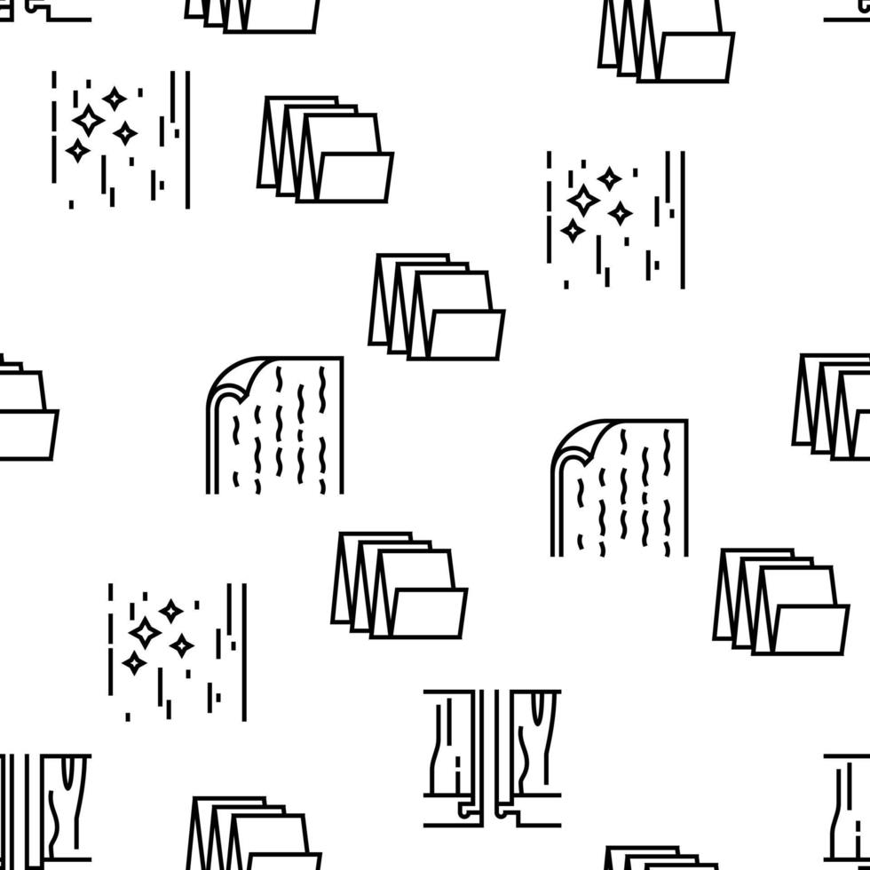 Floor Installation Vector Seamless Pattern