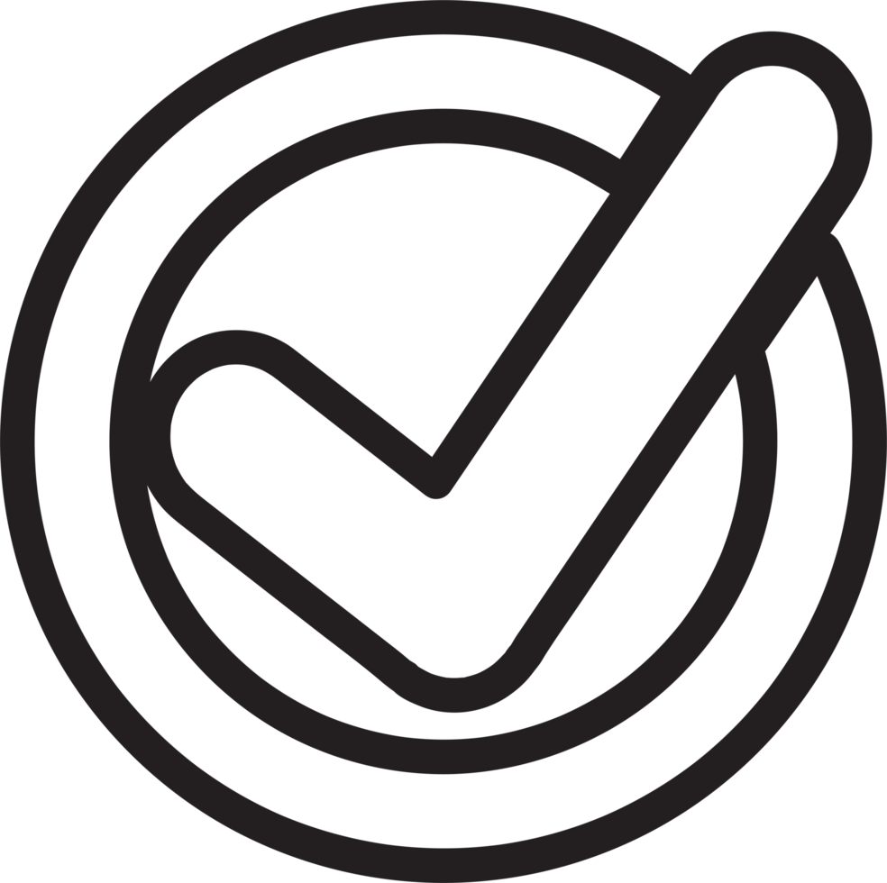 check mark icon sign symbol design png