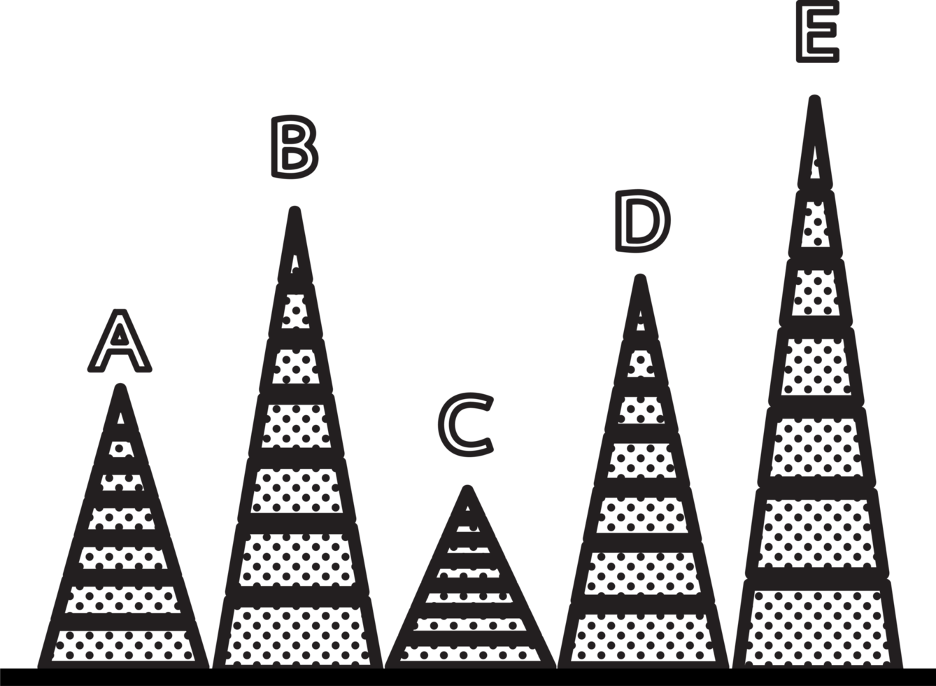 disegno di simbolo del segno dell'icona del grafico dei dati aziendali png