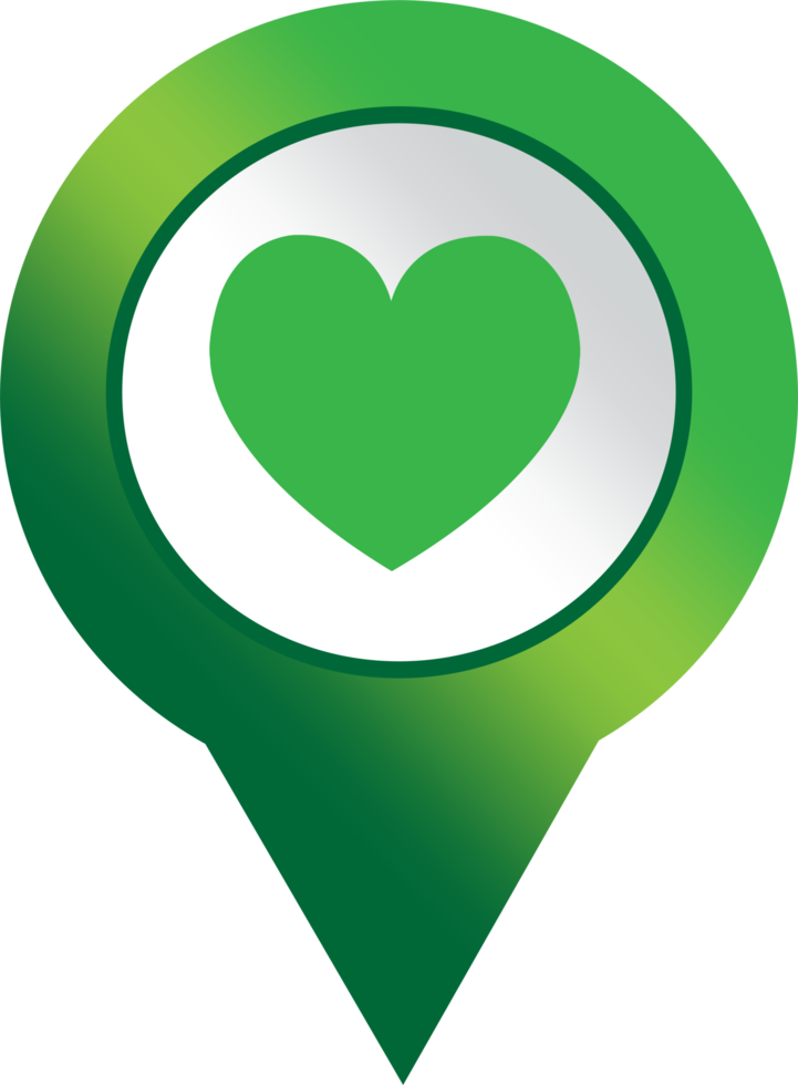 Location pin icon sign symbol design png