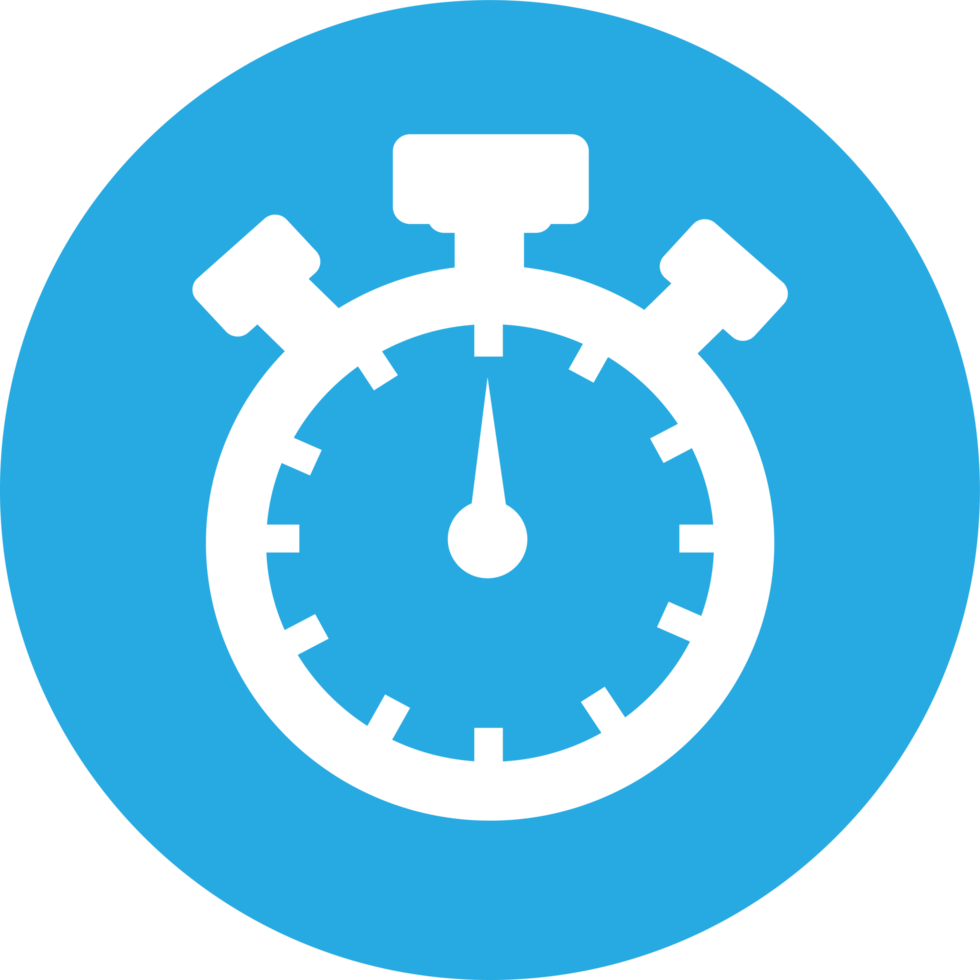 Stopwatch icon sign symbol design png