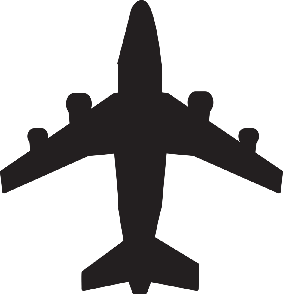 Plane icon sign symbol design png