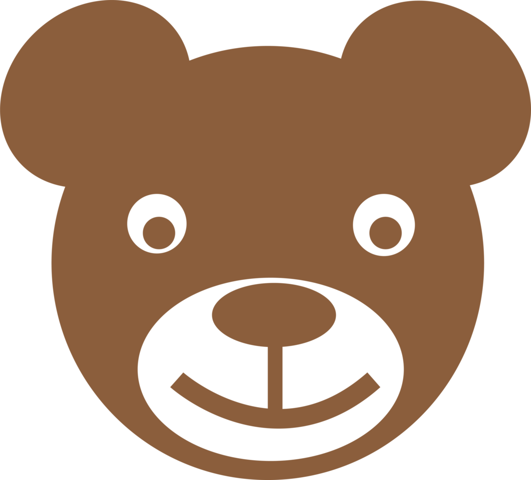 oso icono signo símbolo diseño png