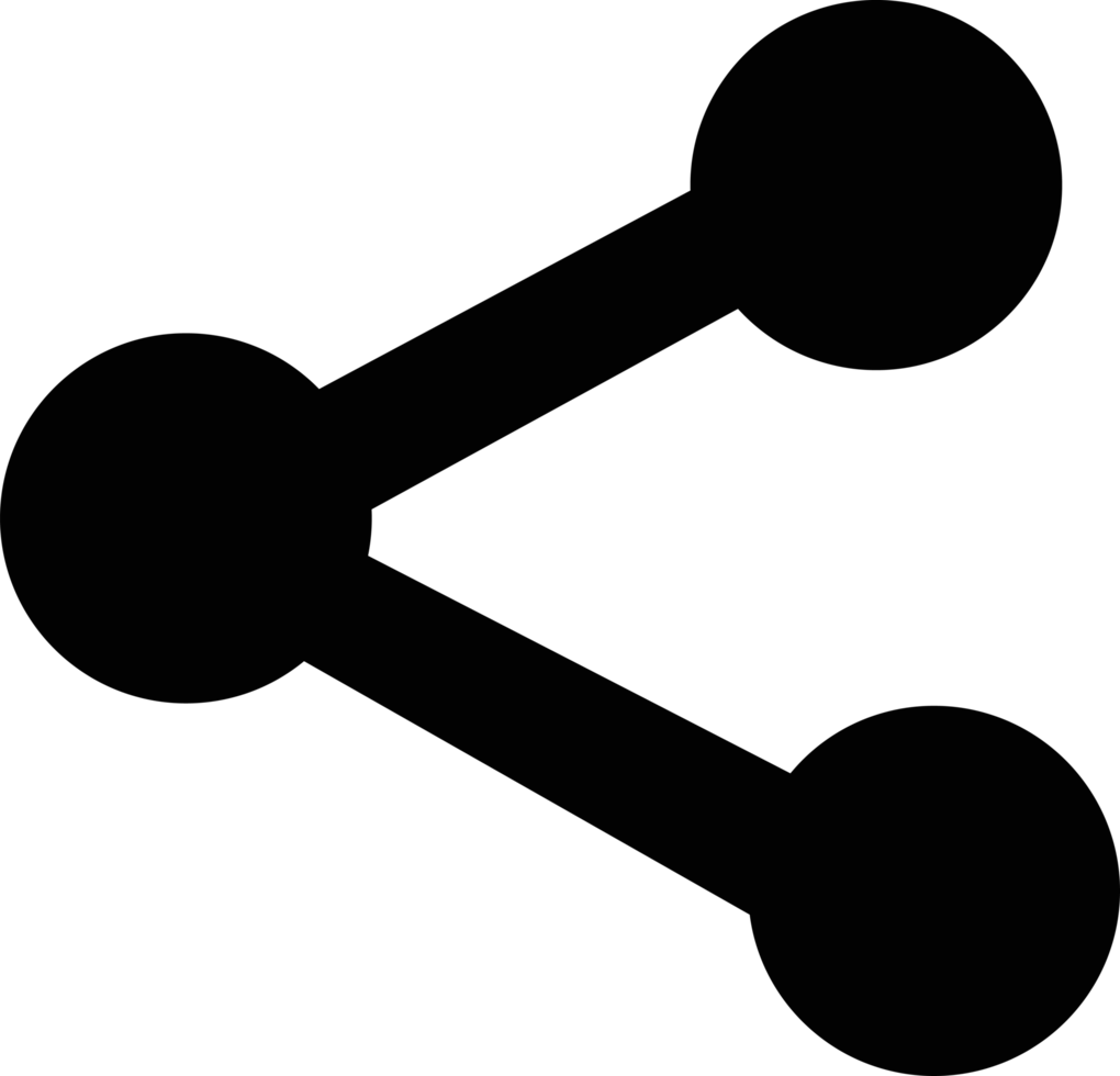 Social network link icon sign symbol design 10146233 PNG