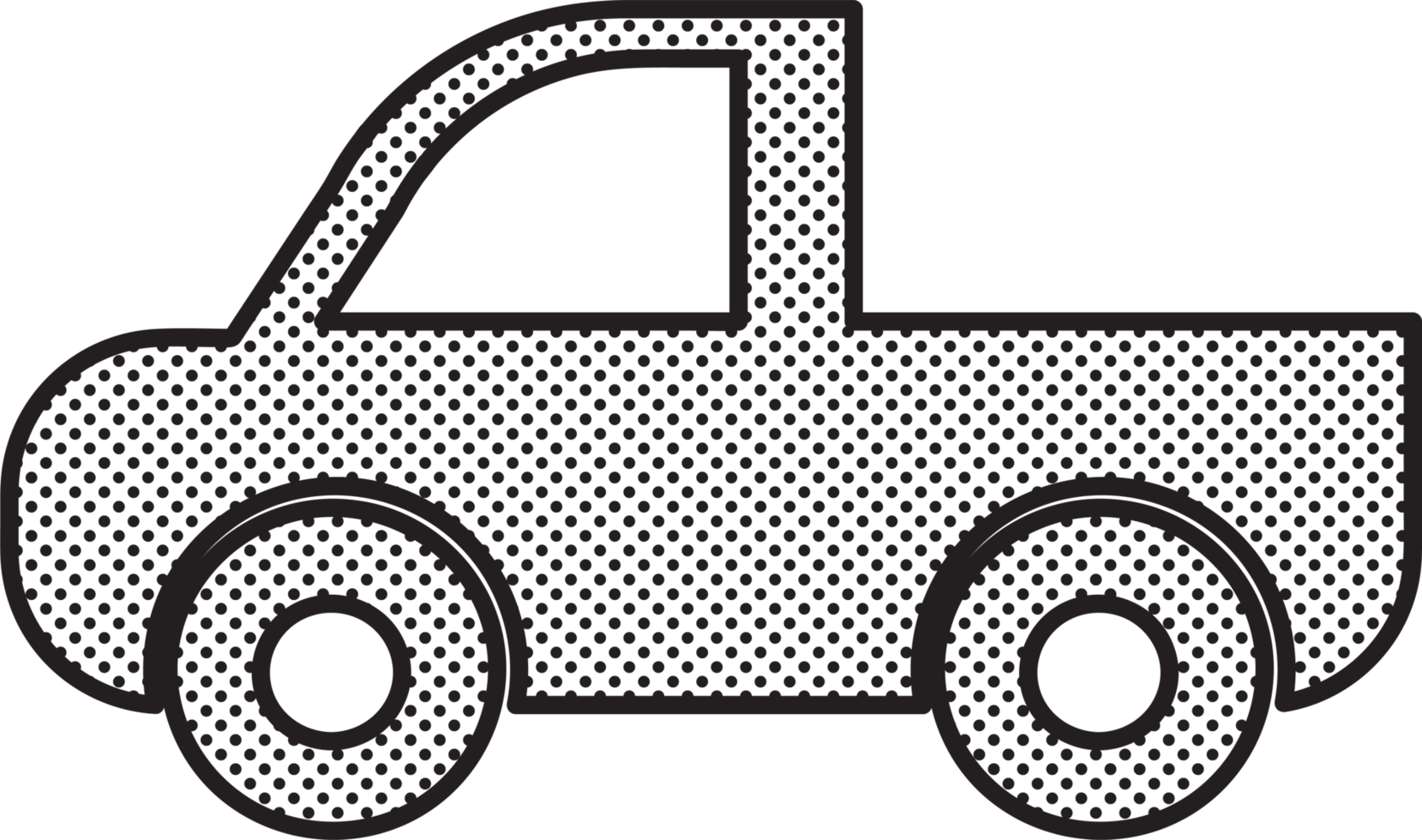 diseño de símbolo de signo de icono de coche png