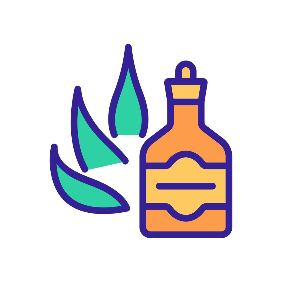 agave tincture icon vector outline illustration