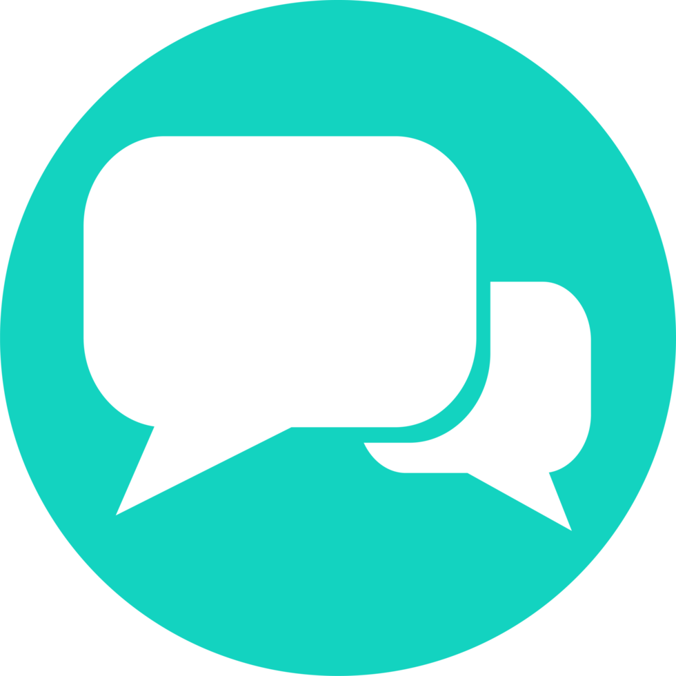 Speech bubble chat icon sign symbol design png