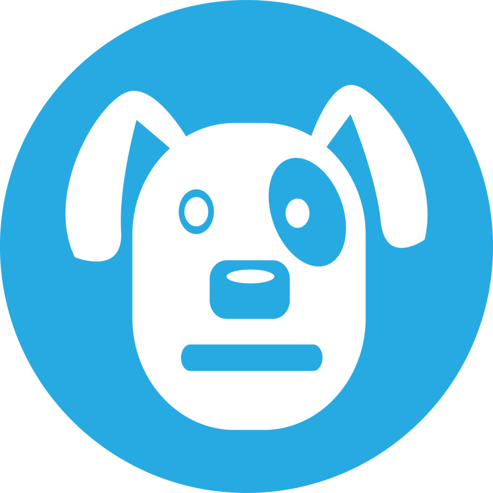 Dog Icon animal sign symbol design png