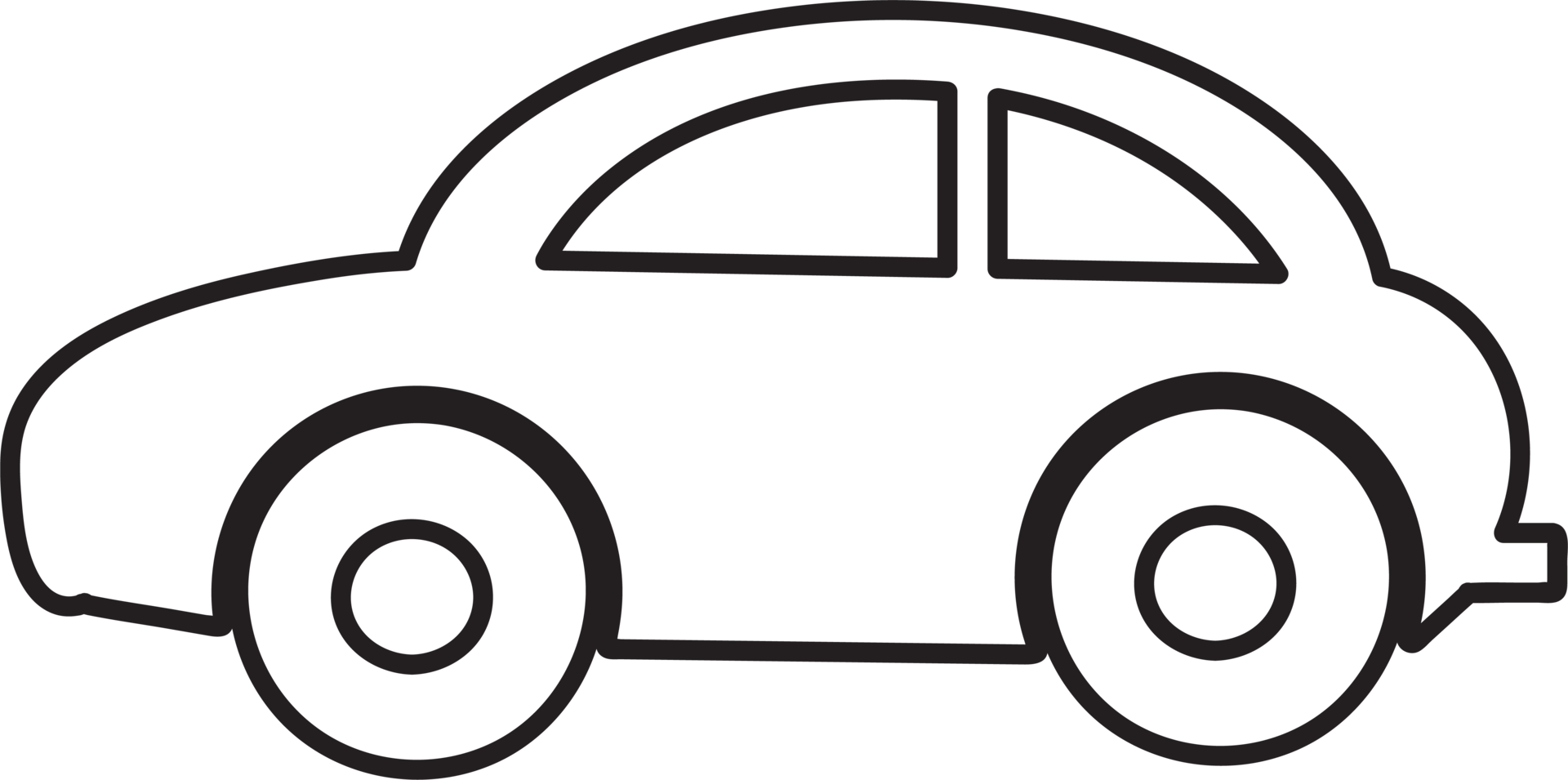 Car icon sign symbol design png