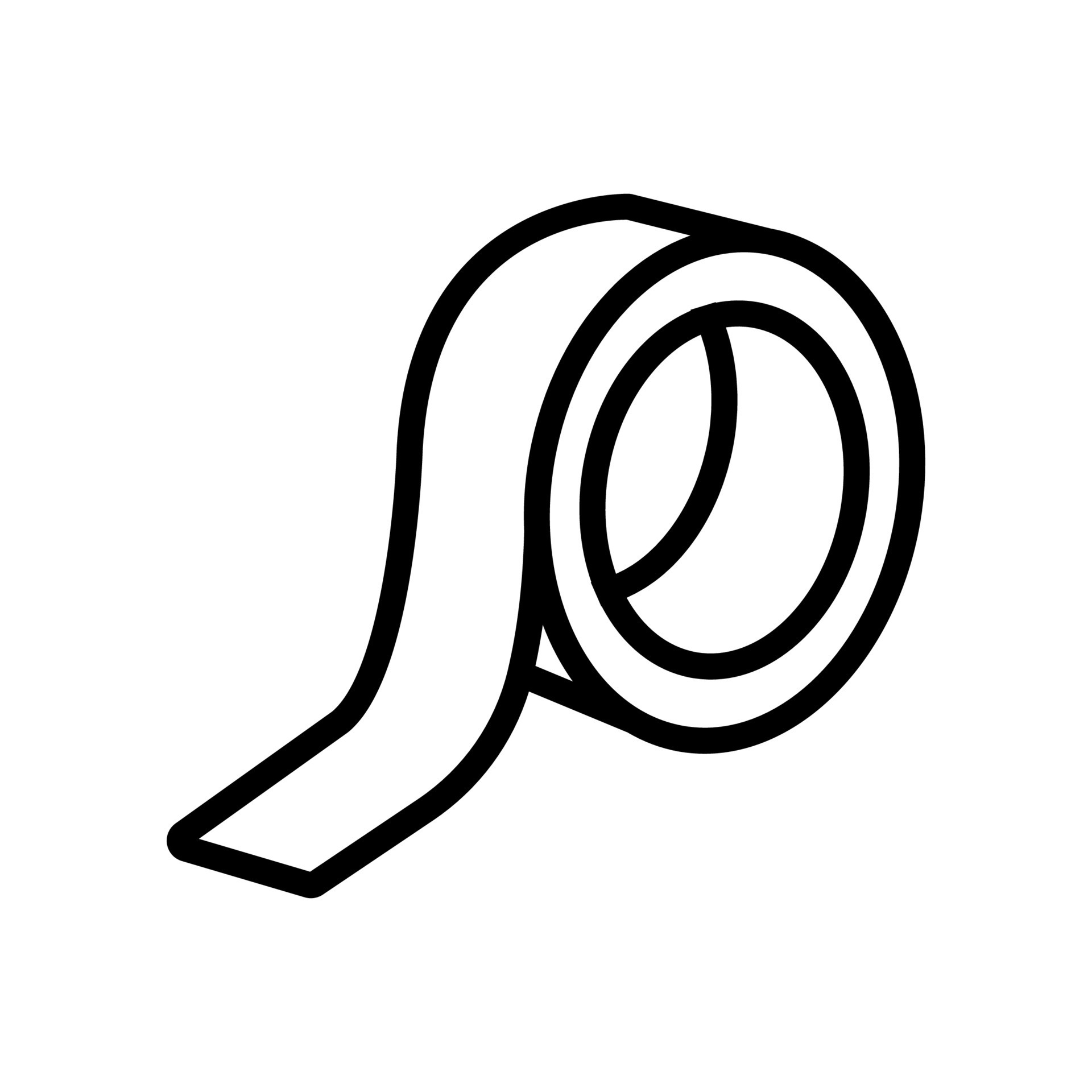 electrical tape roll icon vector outline illustration 10147285 Vector