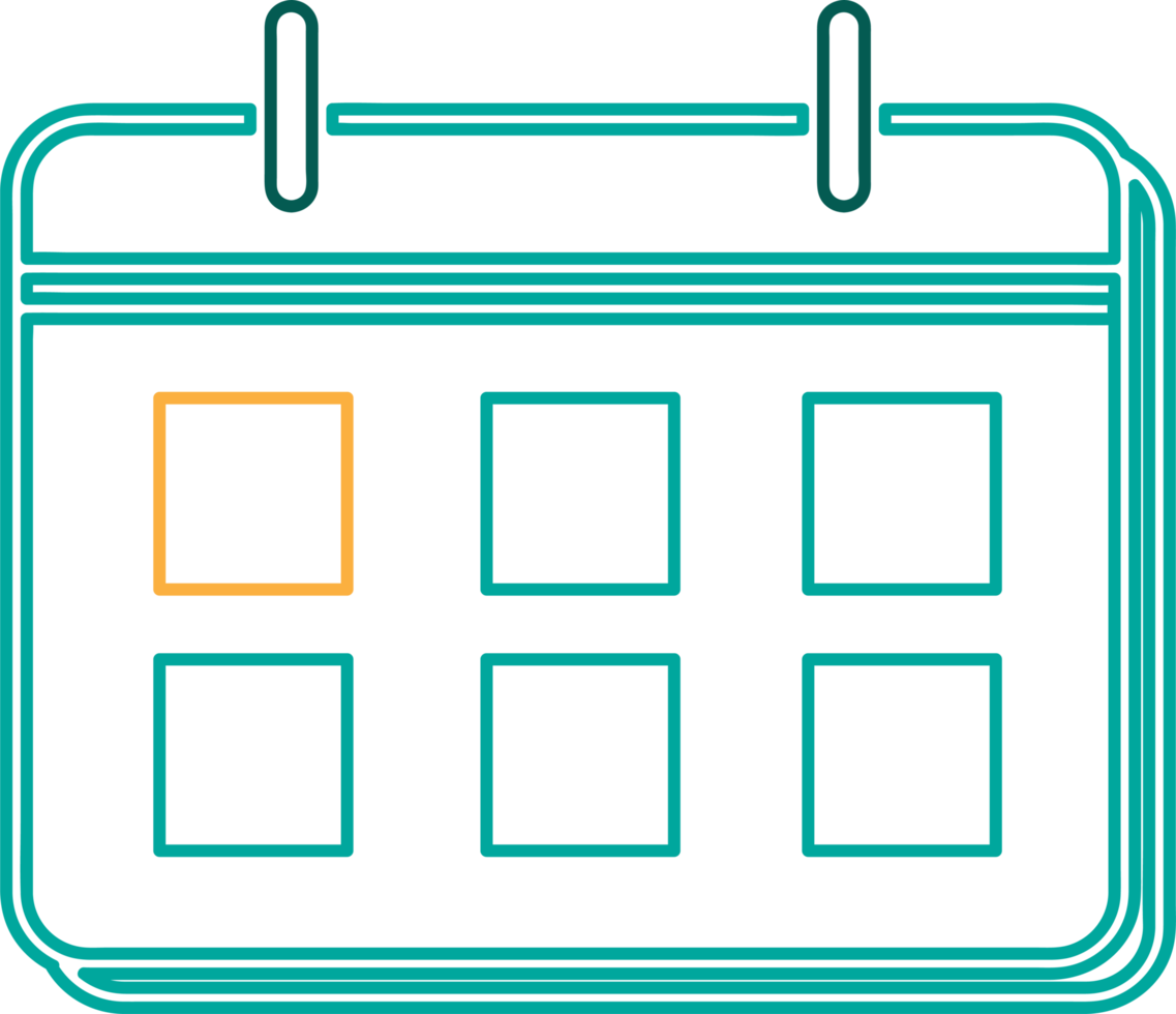 kalender pictogram teken symbool ontwerp png