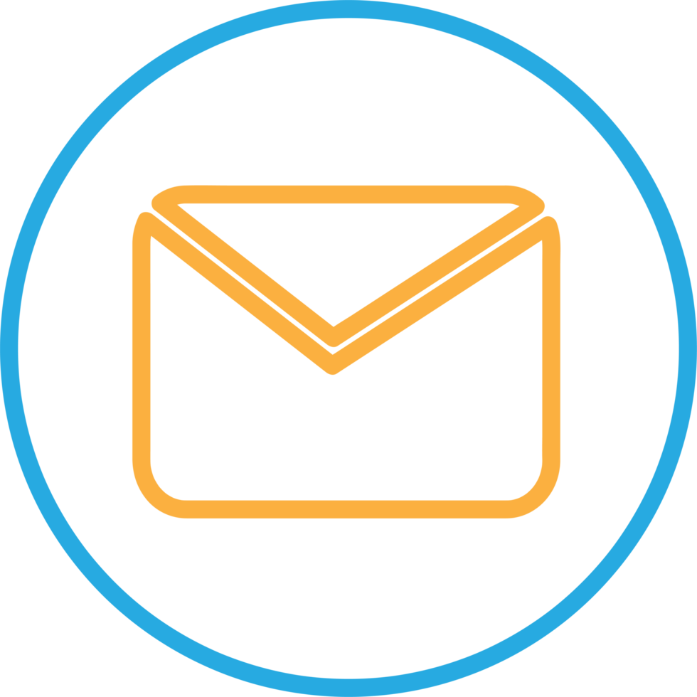 Email and mail icon sign symbol design png