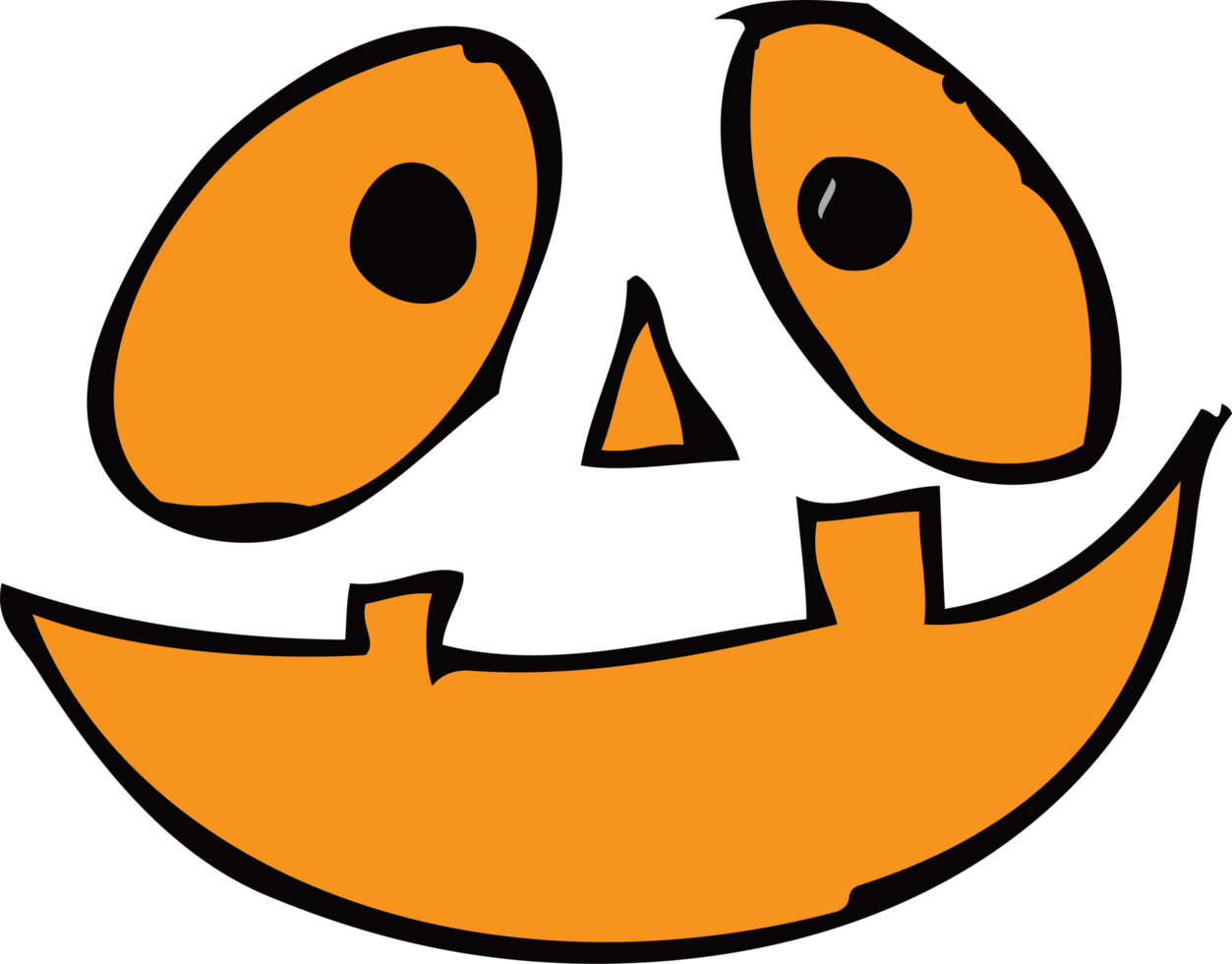 Halloween icon pumpkin sign design 10147676 PNG