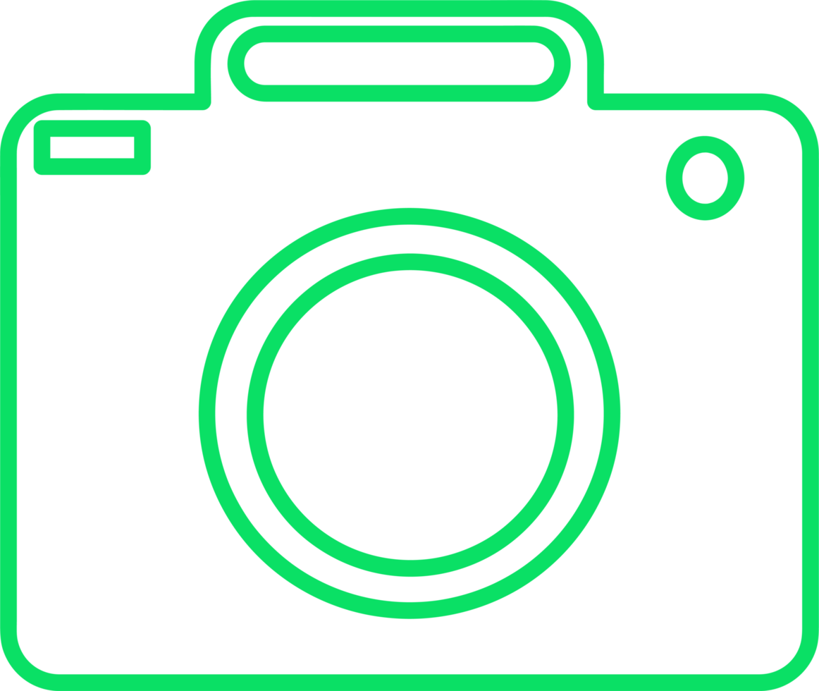 Digital camera icon sign design png