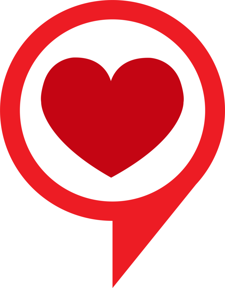 Heart icon sign symbol design png