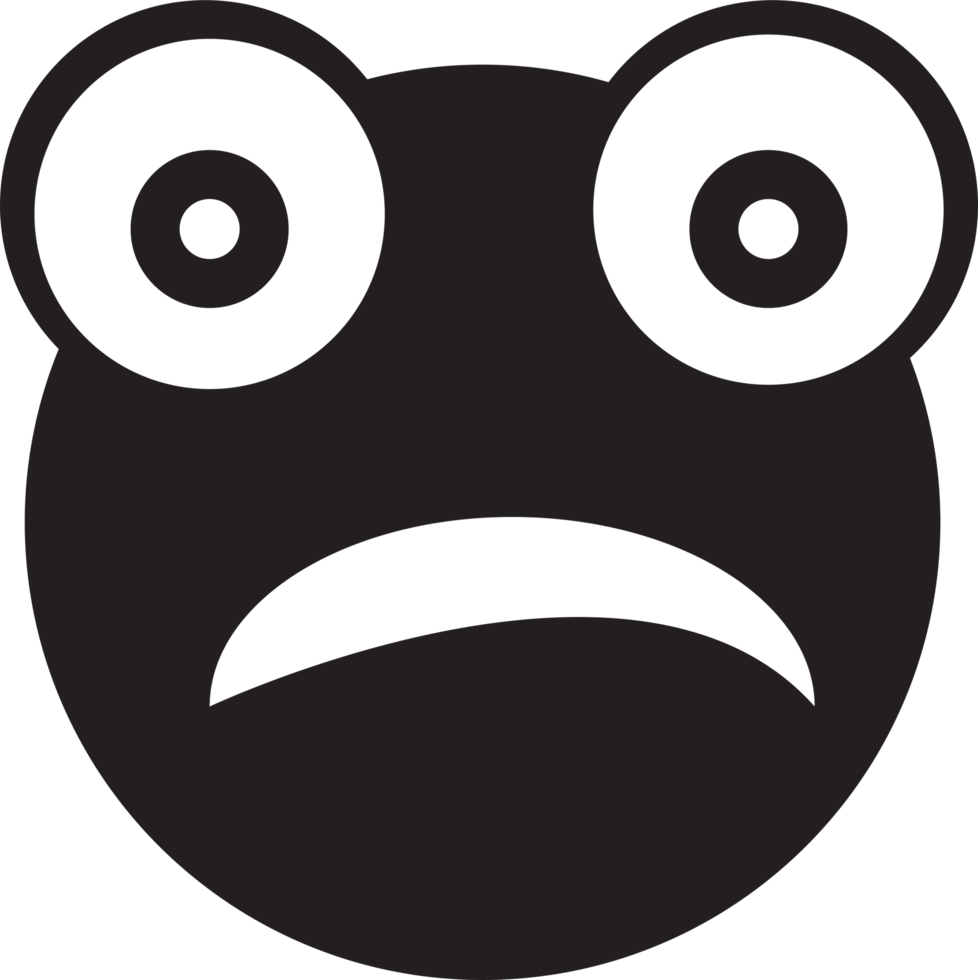 Frog emotion Icon sign symbol design png