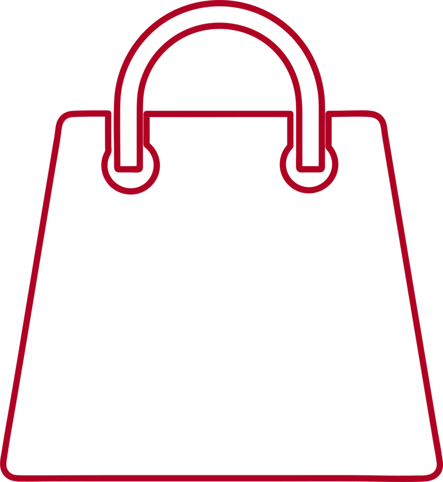 Shopping bag icon Sale package sign design png