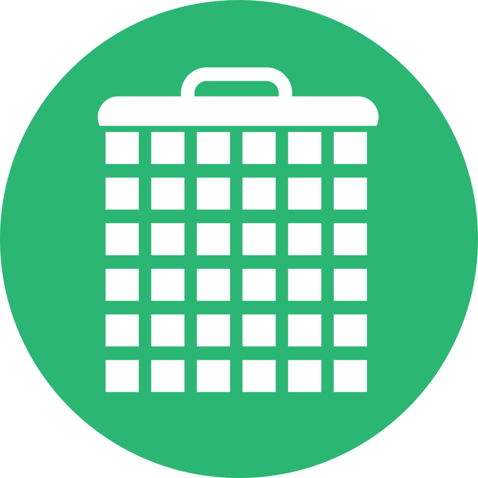 Trash can icon sign symbol design 10148178 PNG