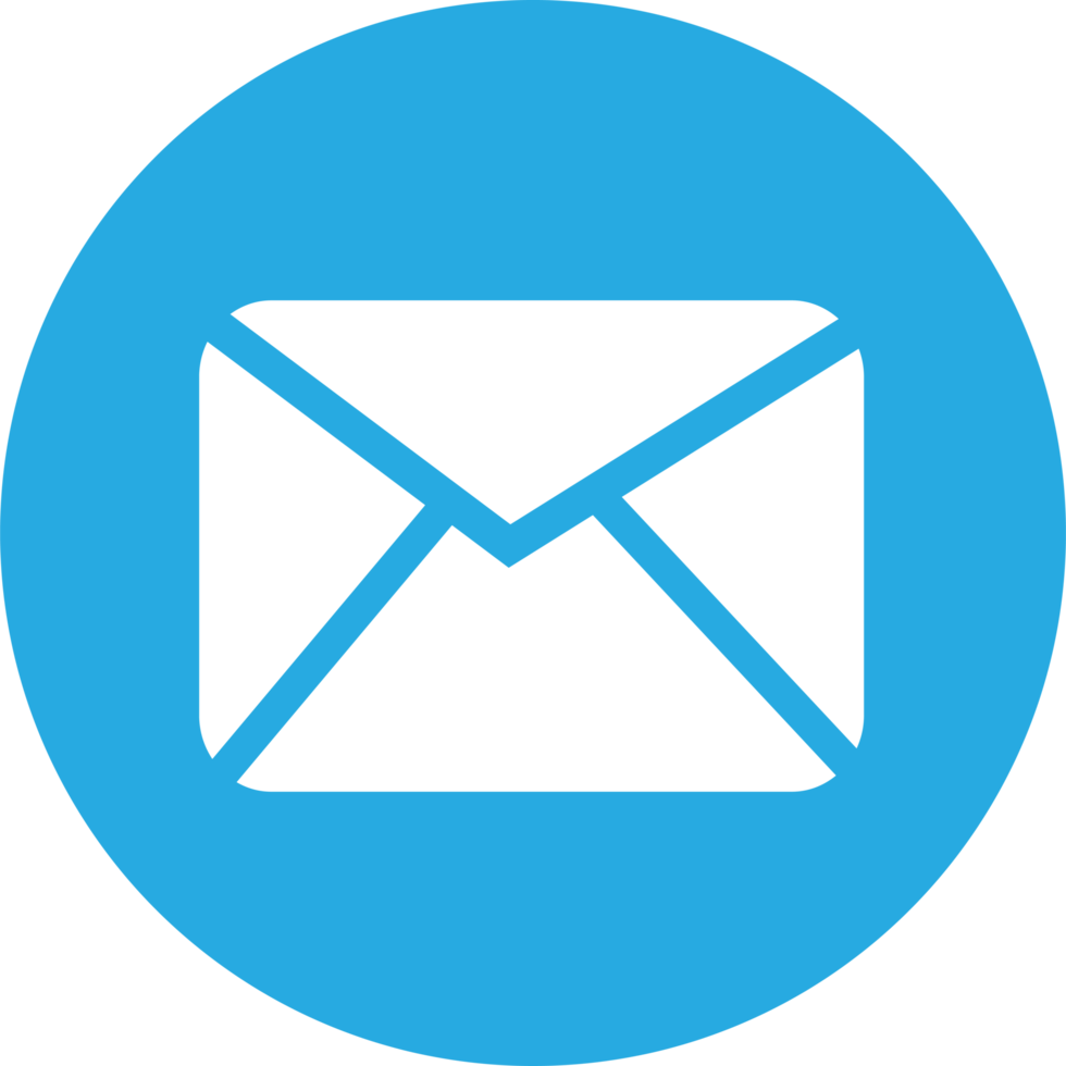 diseño de símbolo de signo de icono de correo electrónico y correo png