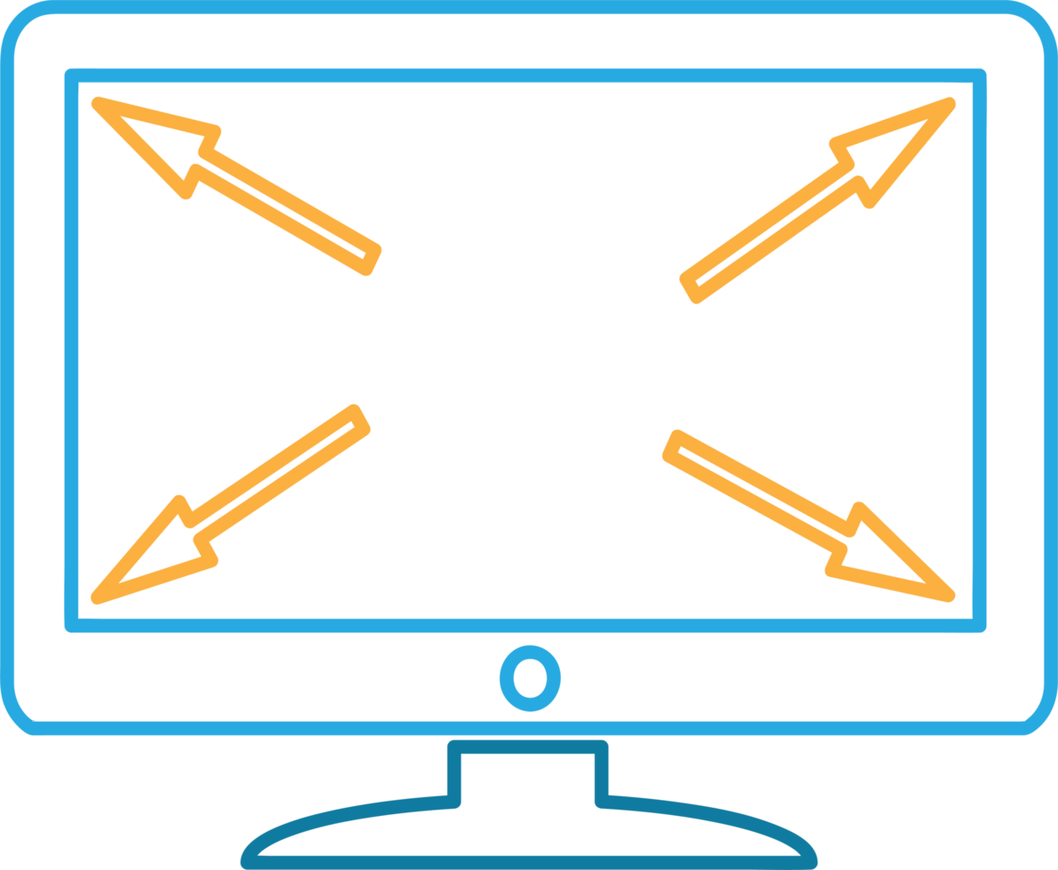 TV icon sign symbol design png