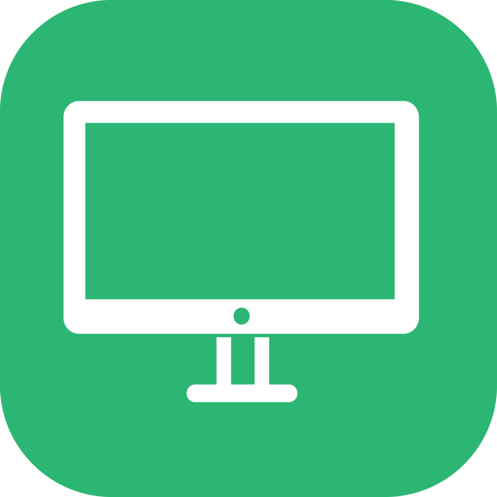 tv icon sign symbol design png