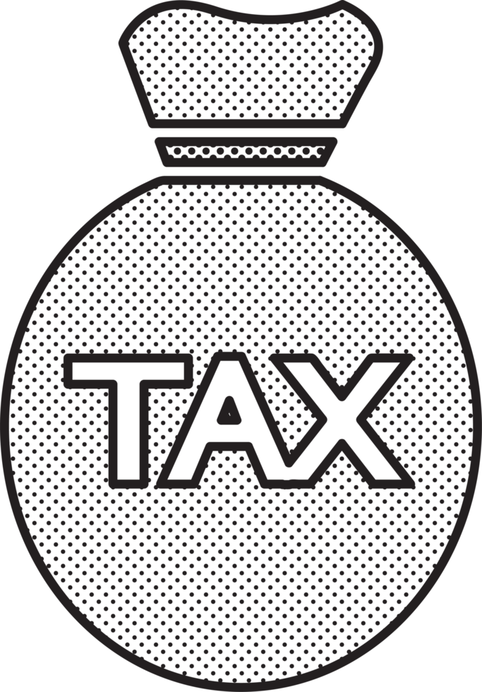 Tax icon sign symbol design png