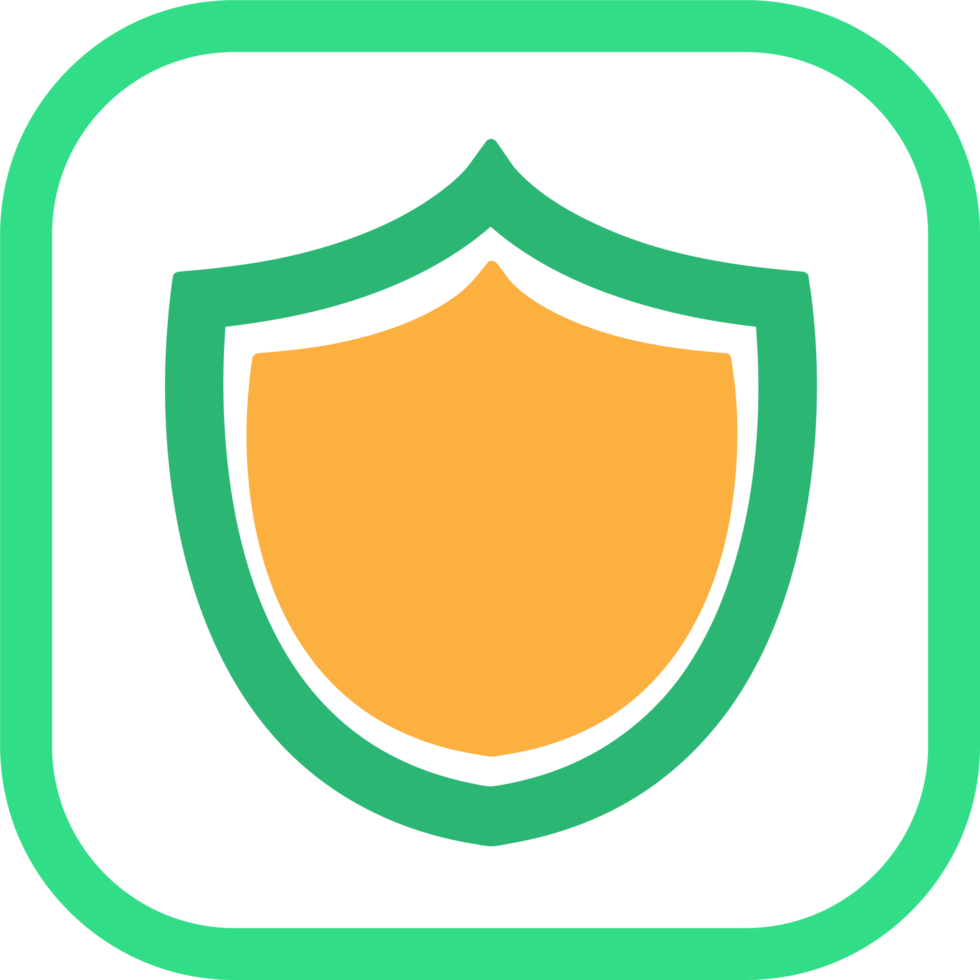 icône de sécurité conception de signe anti-virus png