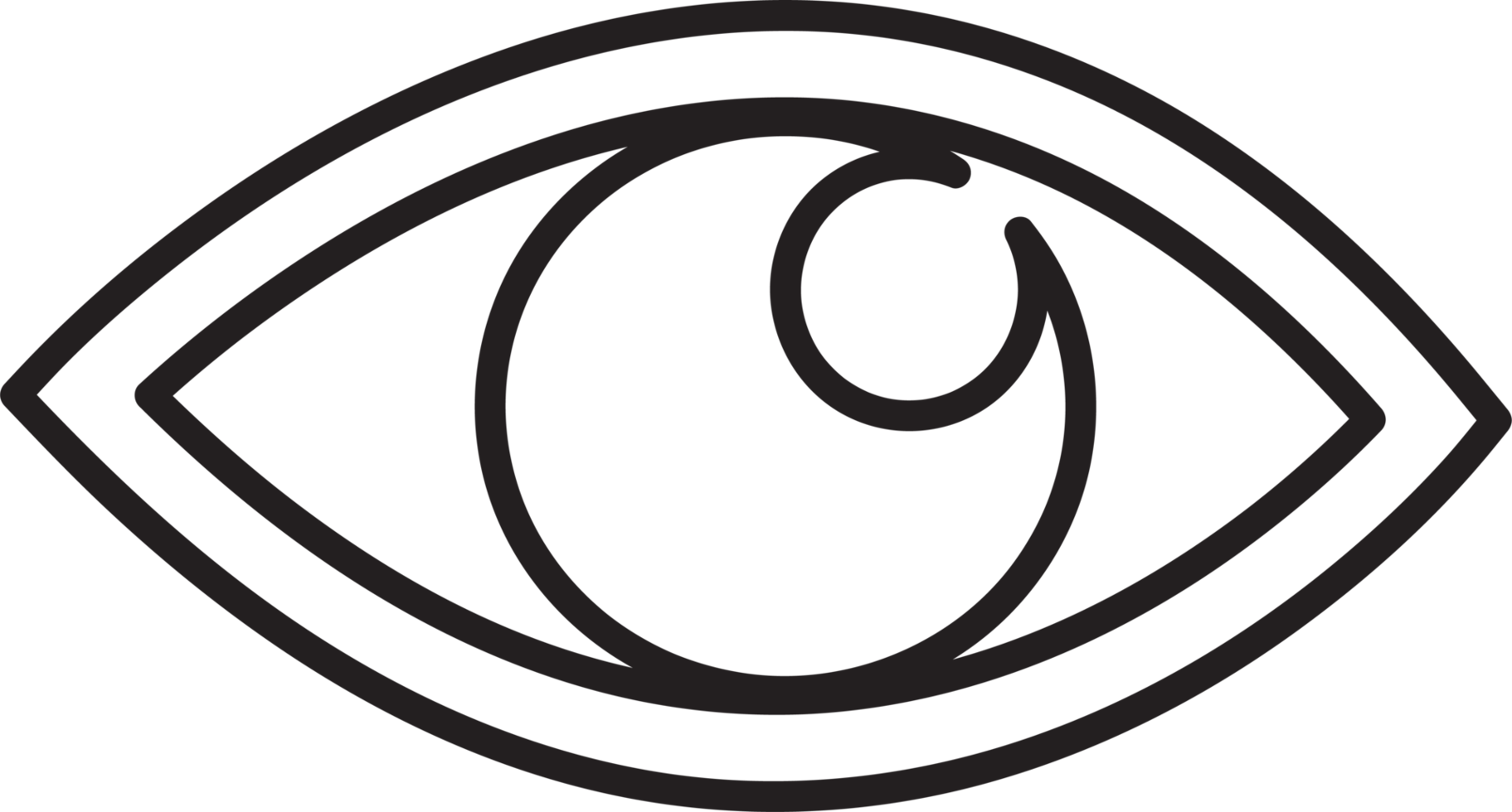 oeil icône signe symbole conception png