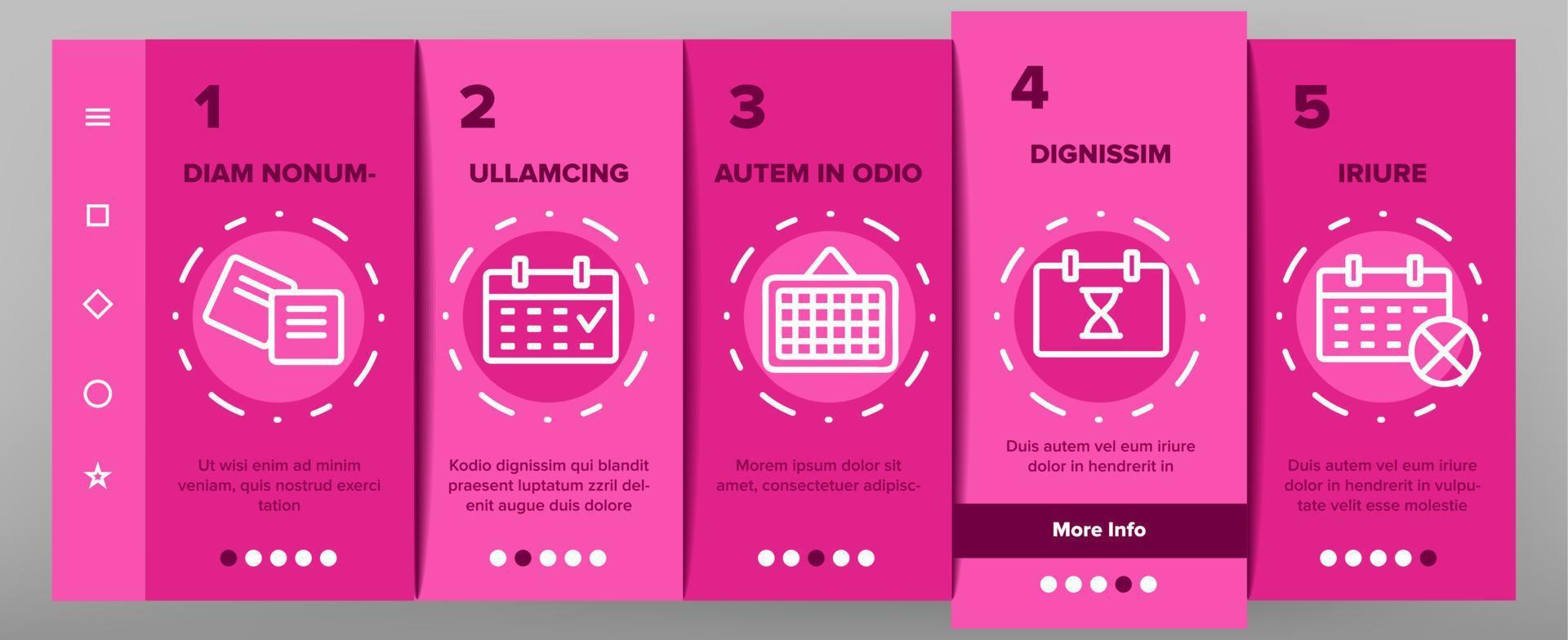 Reminder Elements Vector Onboarding