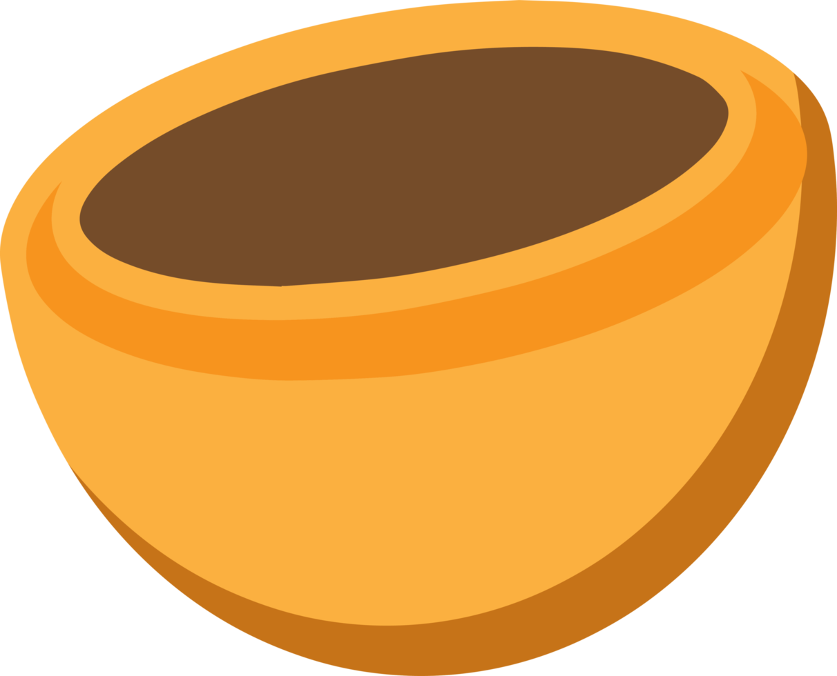 diseño de signo de icono de coco png