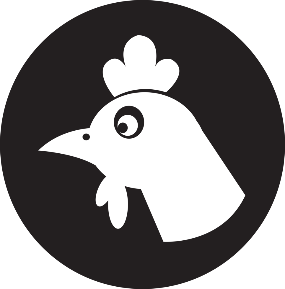 chicken icon sign symbol design png