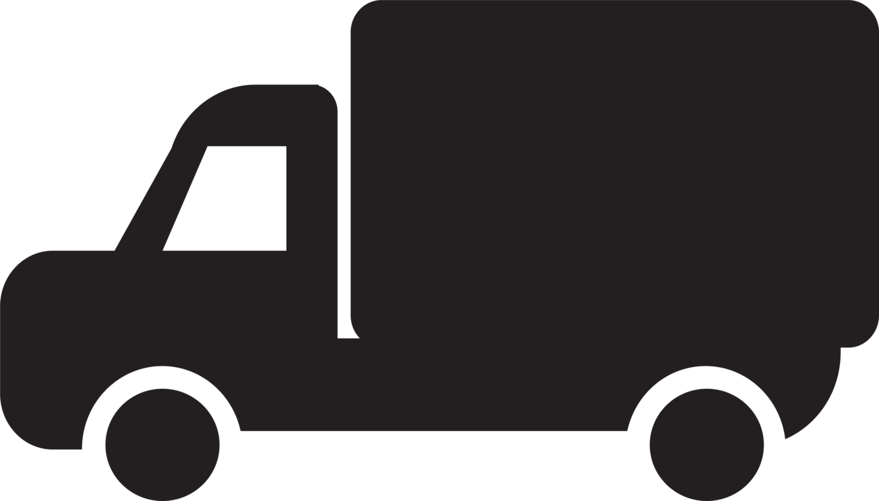 Auto-LKW-Symbol-Zeichen-Symbol-Design png