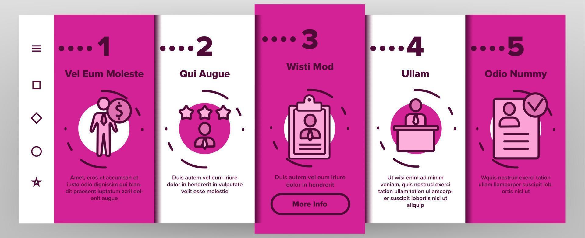 HR Human Resources Onboarding Vector