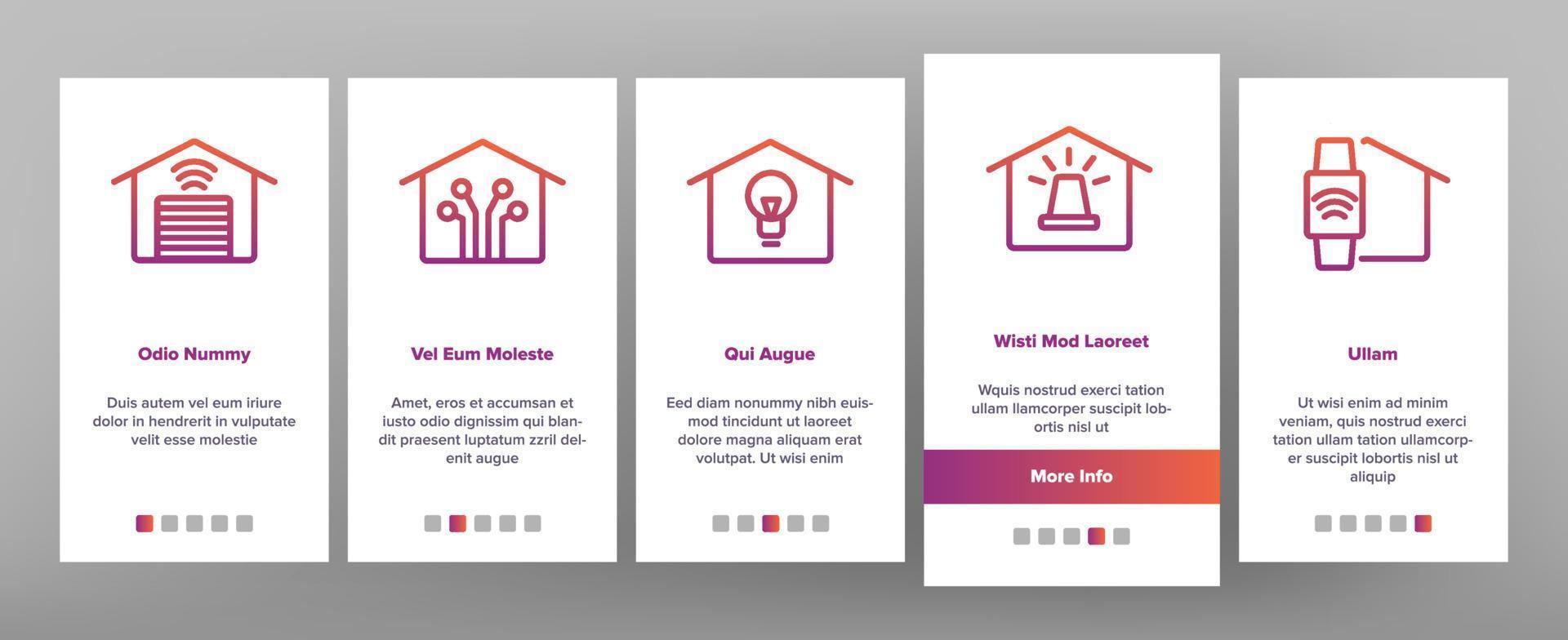 Smart Home Onboarding Vector