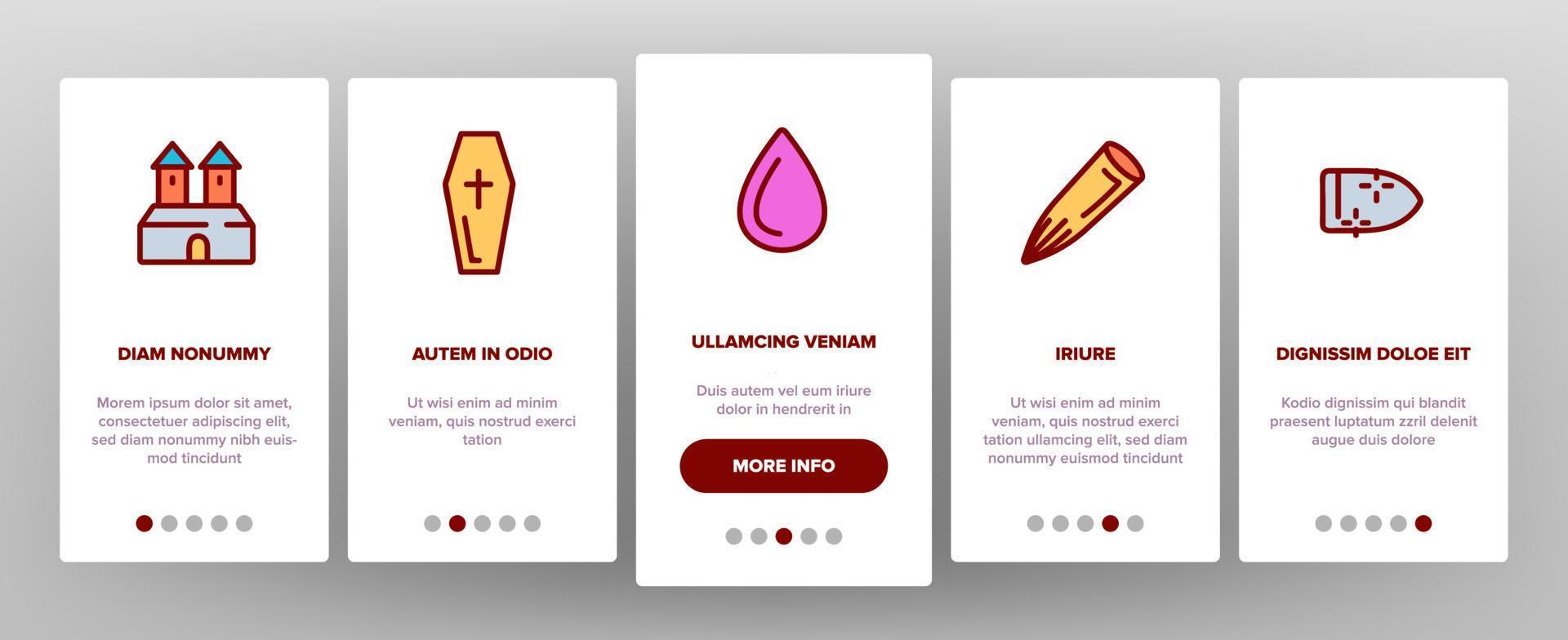 Color Protection From Vampire Vector Onboarding