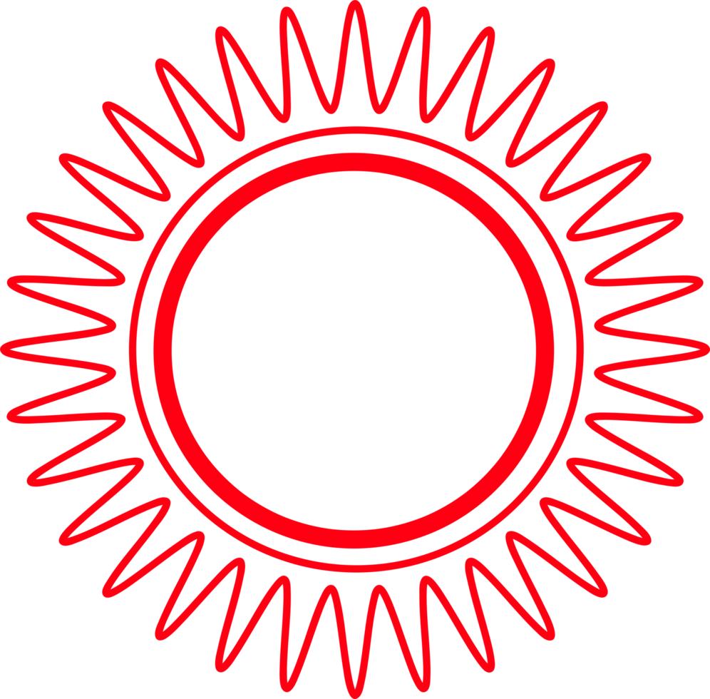 solen ikon tecken symbol design png