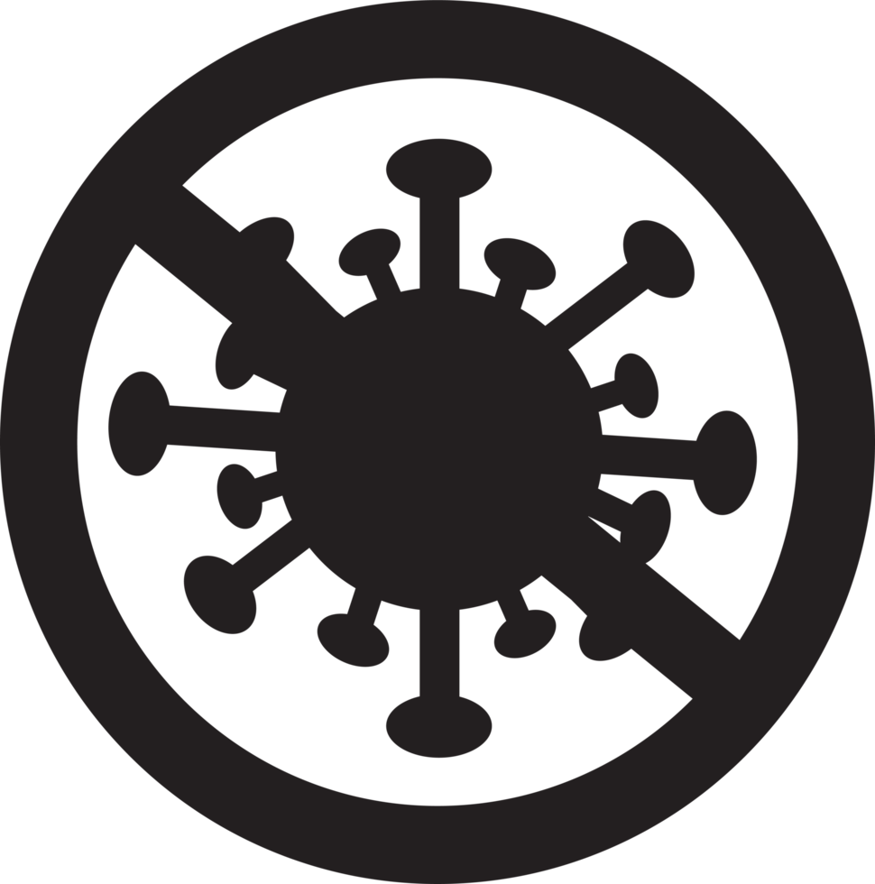 COVID19  Coronavirus icon sign symbol design png