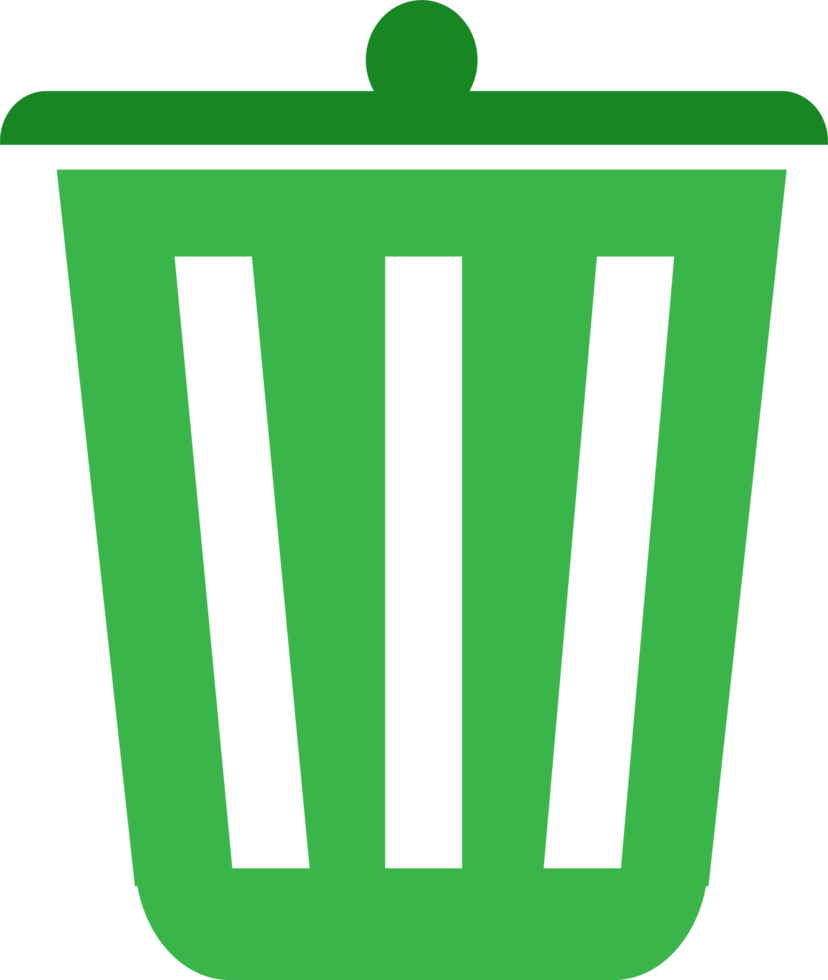 icono de papelera de reciclaje png