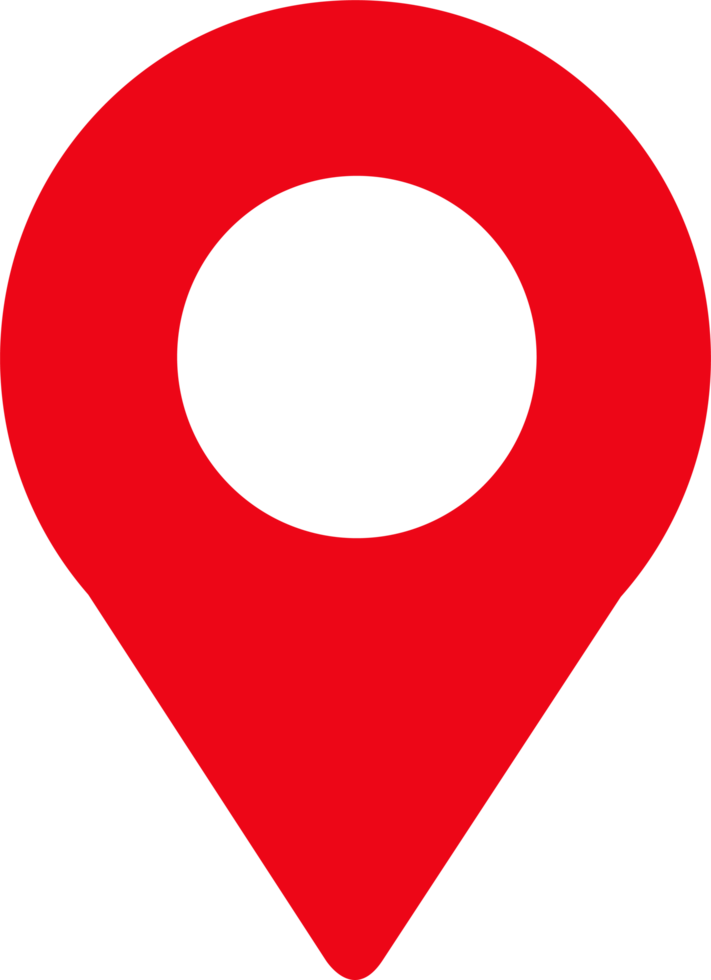 Pin location icon sign symbol design png