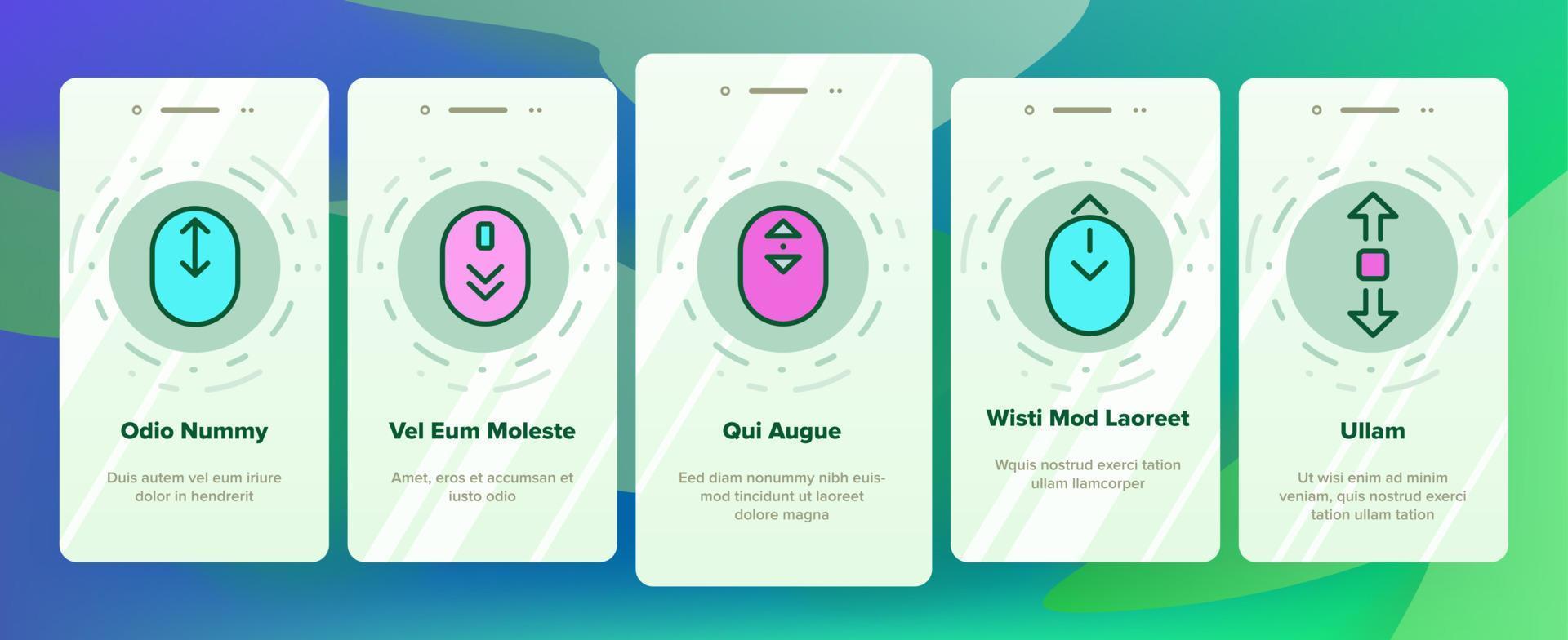 Scroll Onboarding Vector