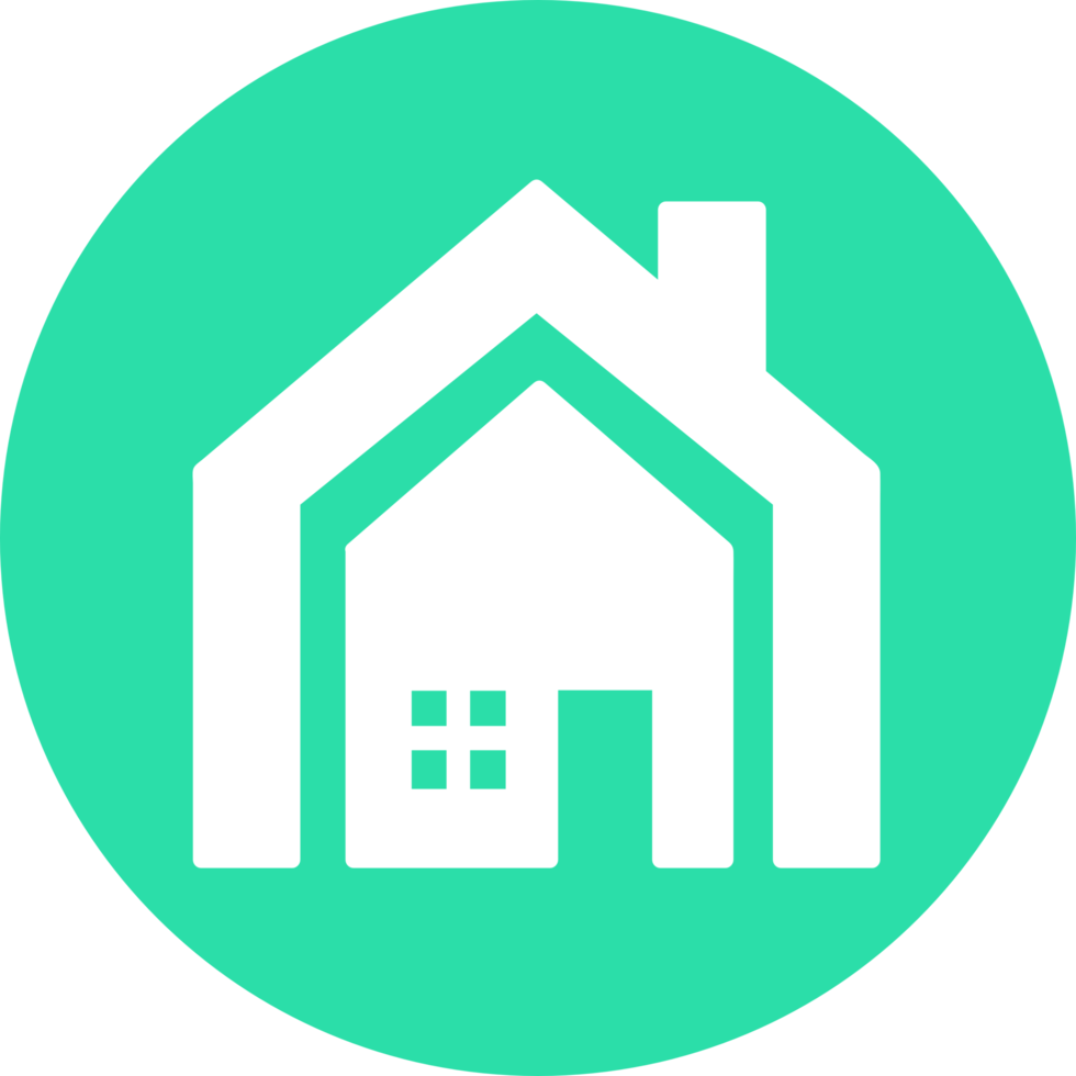 House and Home icon symbol sign png