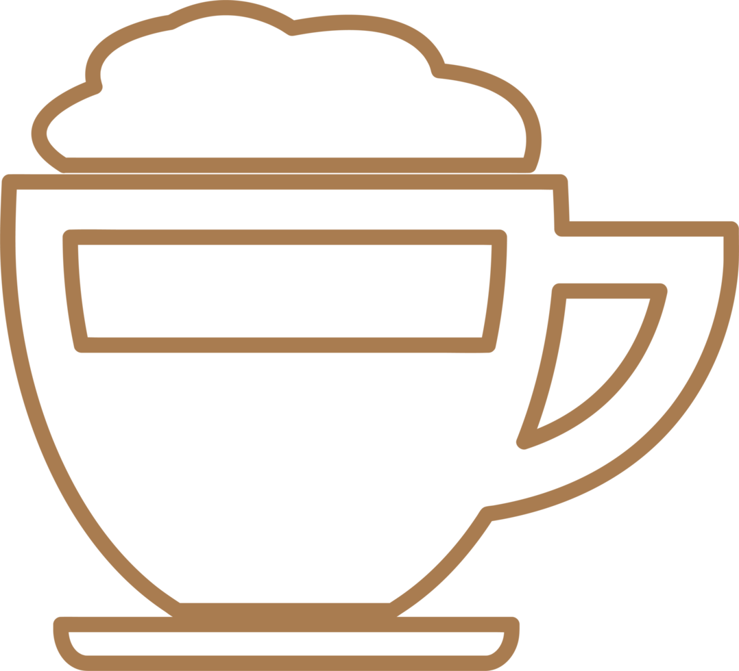 Kaffee-Symbol-Zeichen-Symbol-Design png