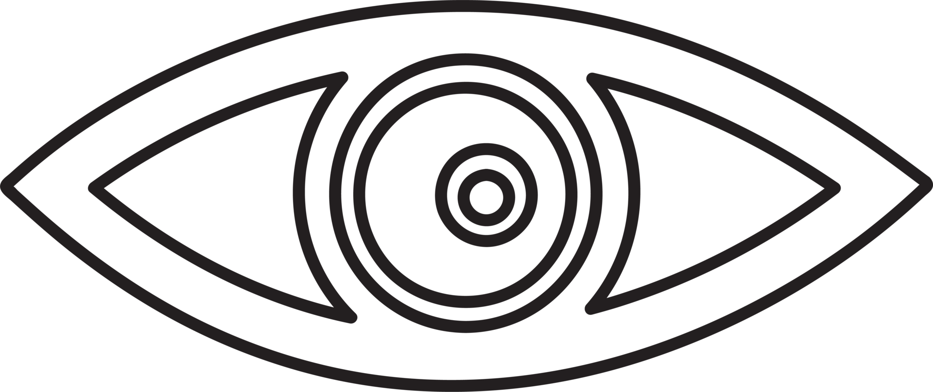 Eye Icon sign symbol design png