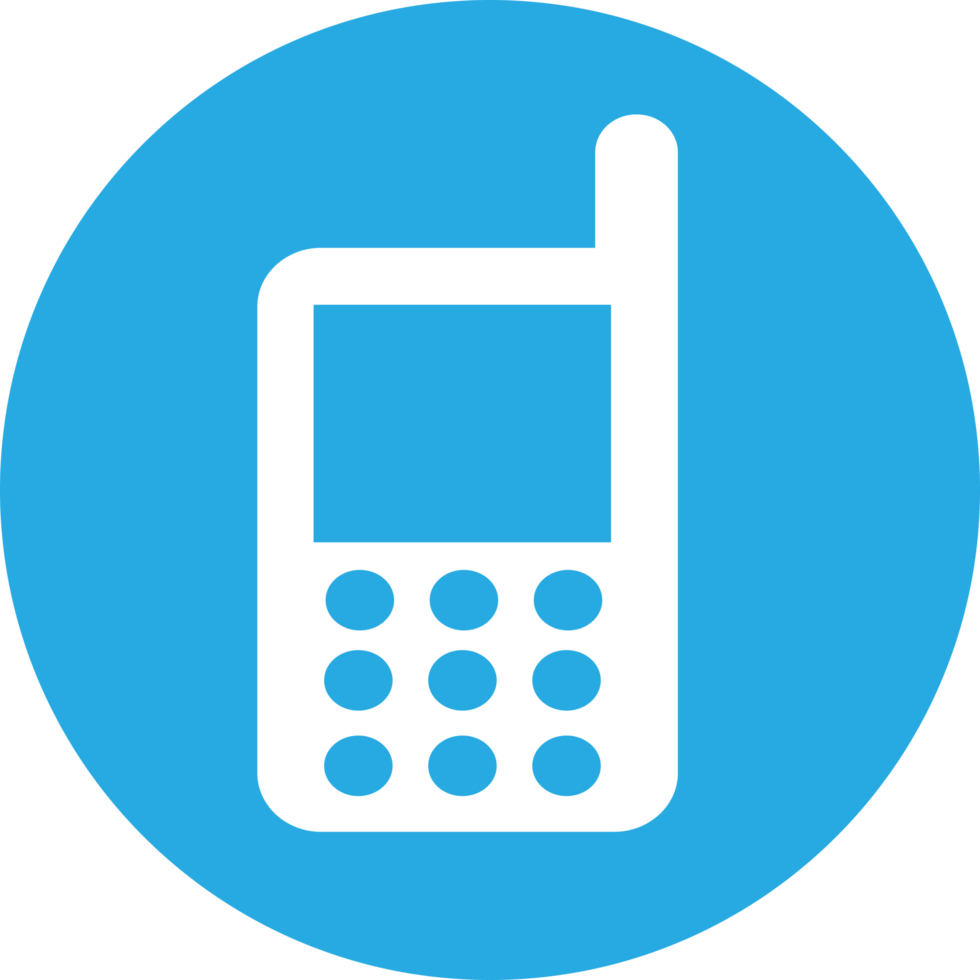 telefon mobil ikon tecken symbol design png