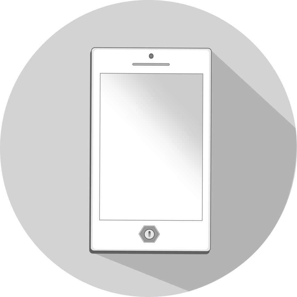 smartphone pictogram teken symbool ontwerp png