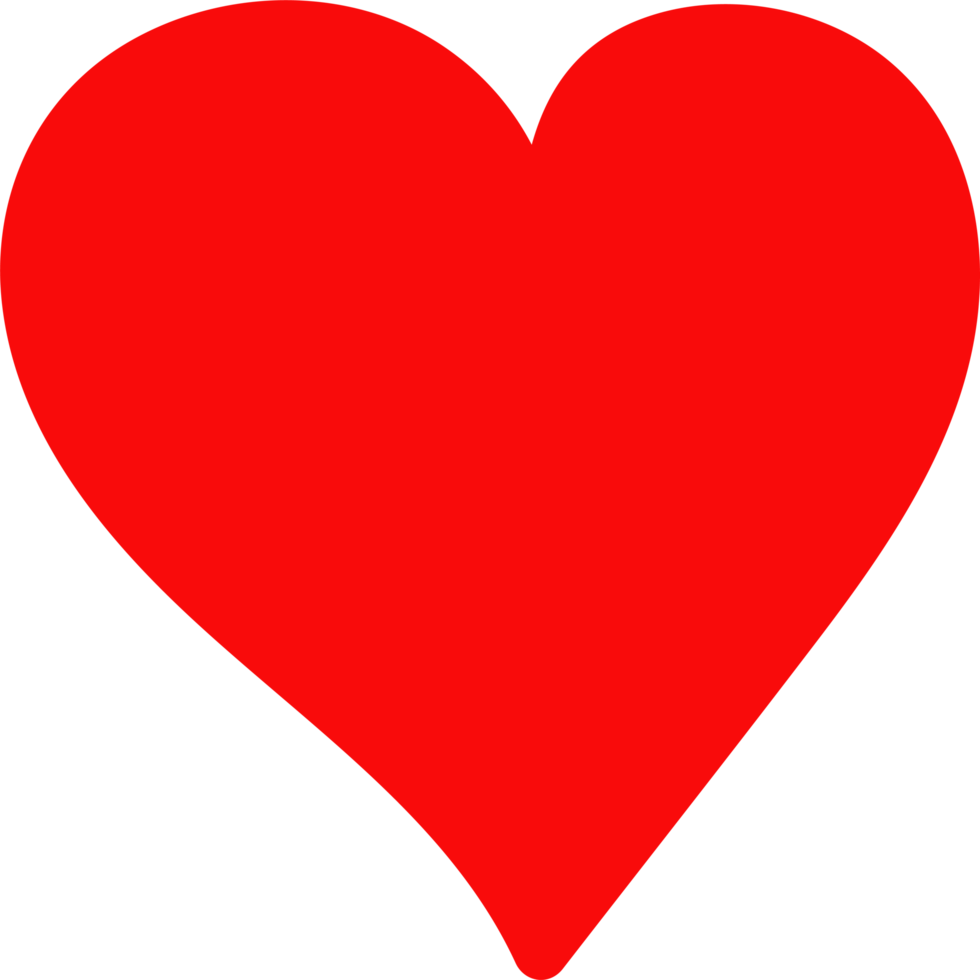 Heart hand draw icon sign design png