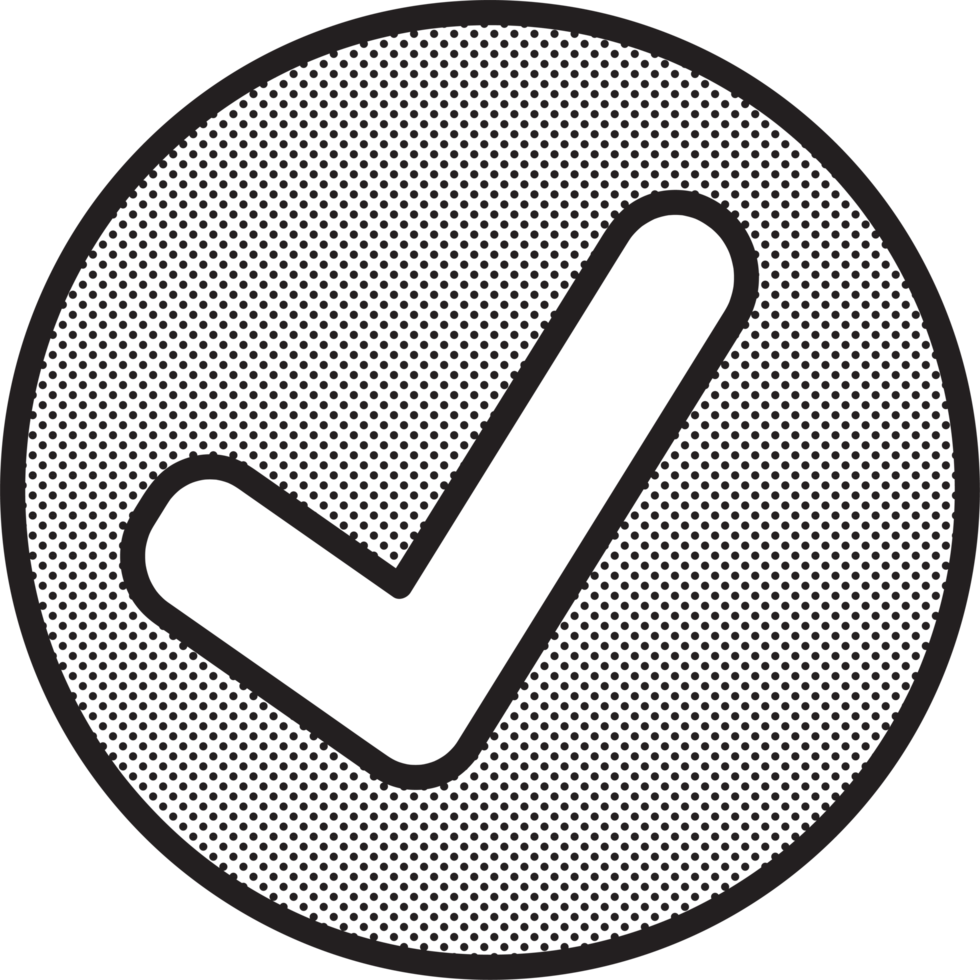 Tick Check Mark Icon sign symbol design png