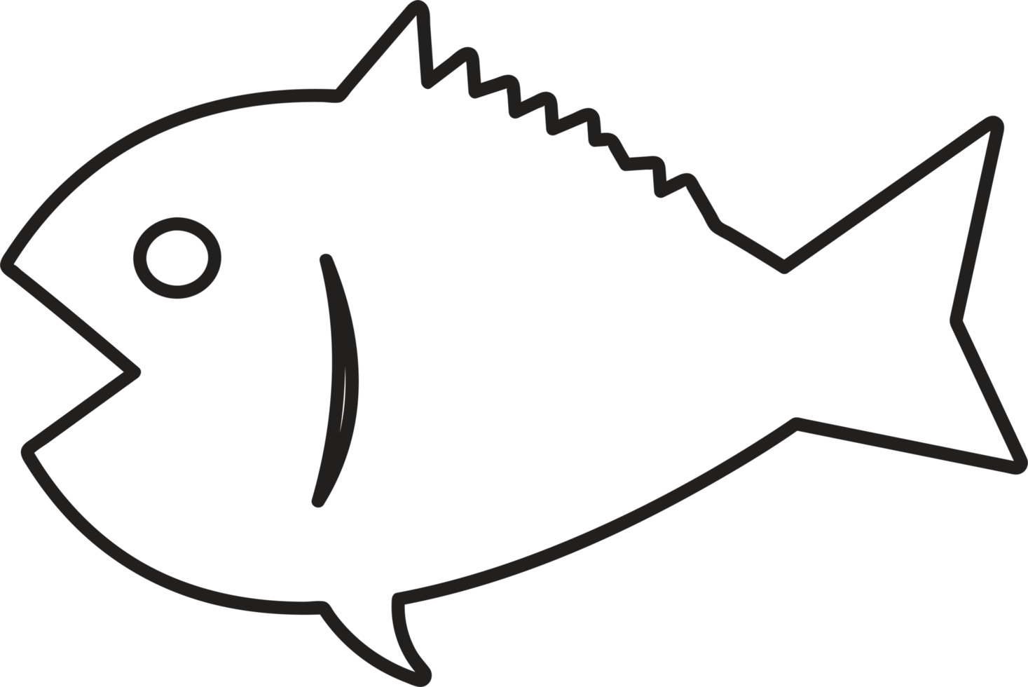 big fish eat little fish icon png